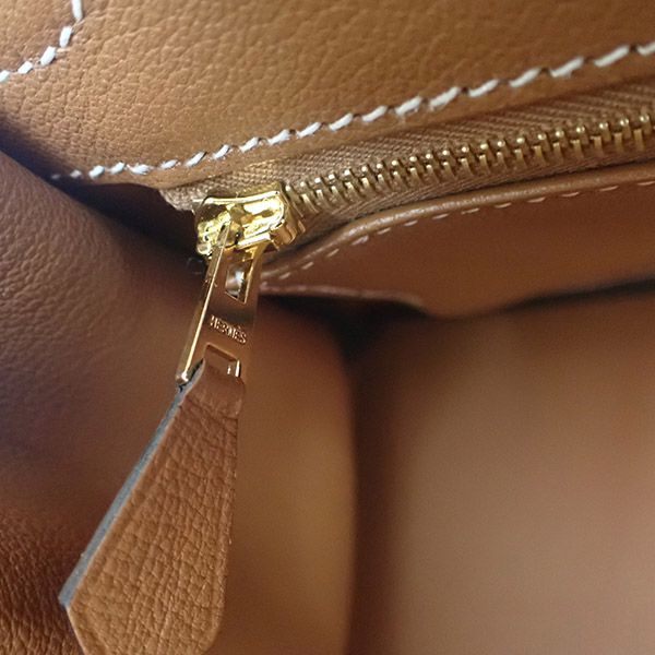 エルメス バーキン25 コピー ハンドバッグ トレンチ/ゴールド